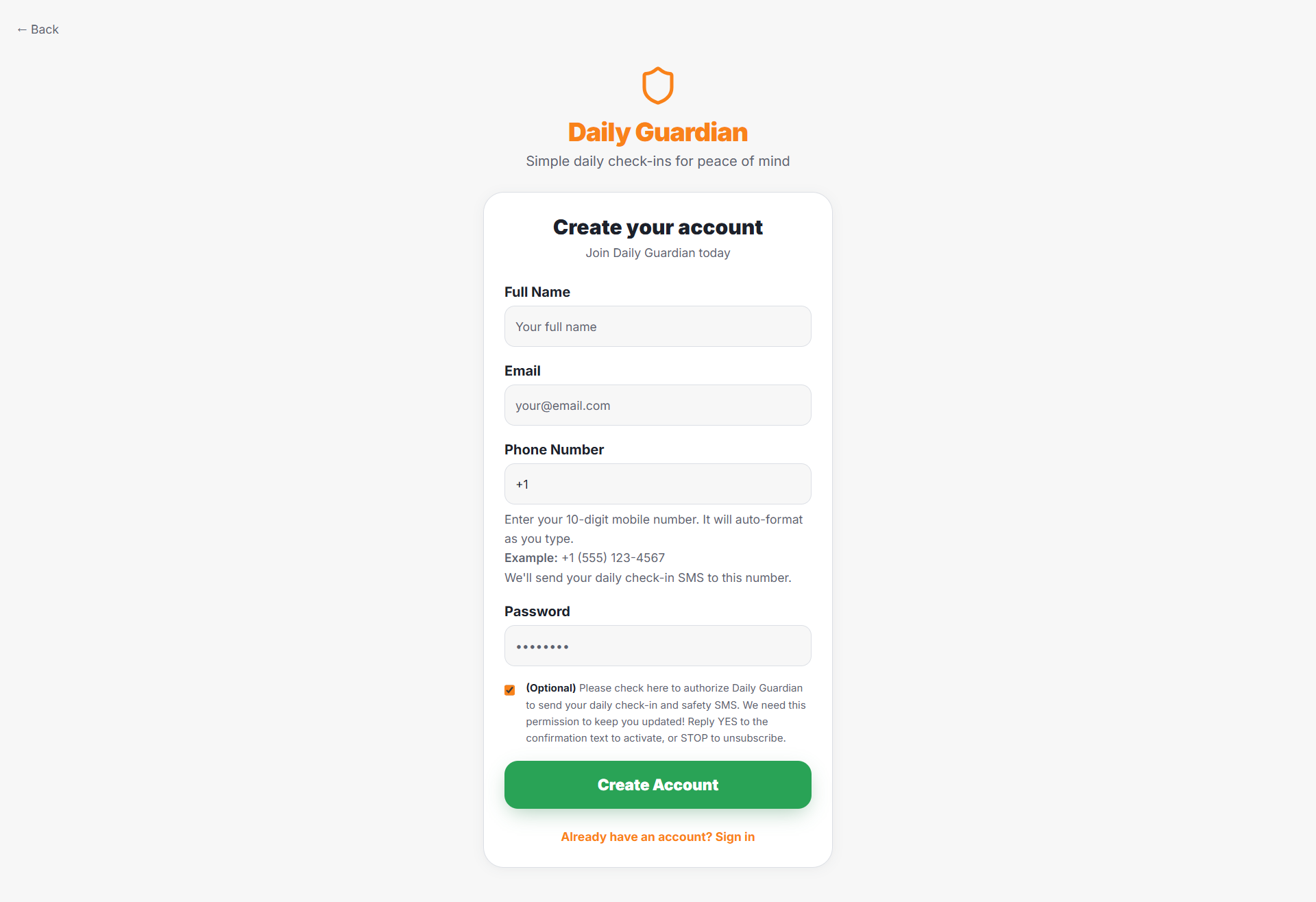 Registration